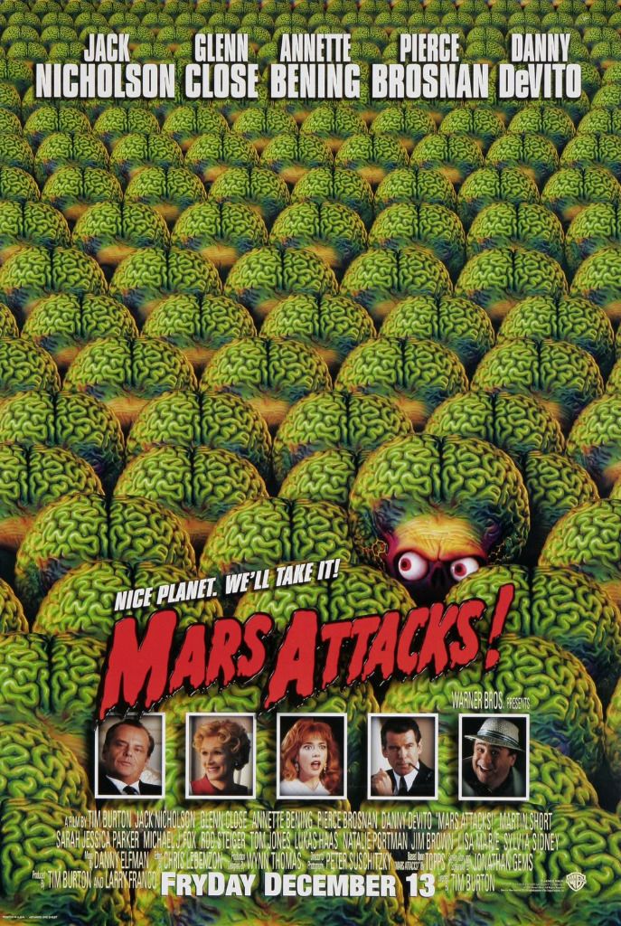 Affiche du film Mars Attacks! Affiche 2 sur 2 AlloCiné