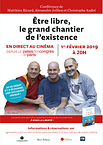 Être libre : le grand chantier de l'existence (CGR Events)