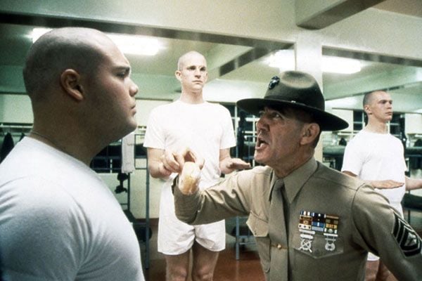 Full Metal Jacket : Photo Matthew Modine, R. Lee Ermey, Stanley Kubrick, Vincent D'Onofrio