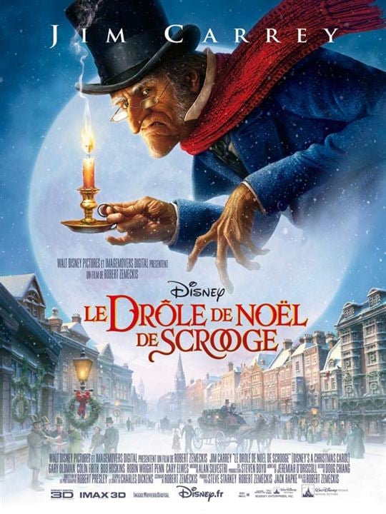 Le Drôle de Noël de Scrooge : Affiche Robert Zemeckis