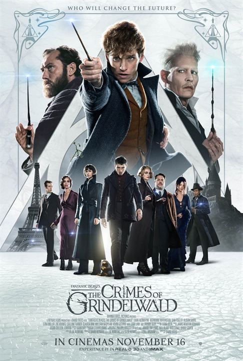 Affiche du film Les Animaux fantastiques : Les crimes de Grindelwald