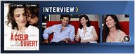 "A coeur ouvert" : Juliette Binoche, Edgar Ramirez et Marion Laine au micro ! [VIDEO]