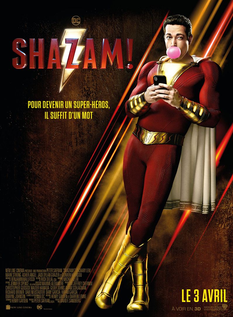 Shazam film affiche