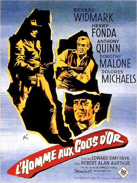 L'Homme aux colts d'or : affiche