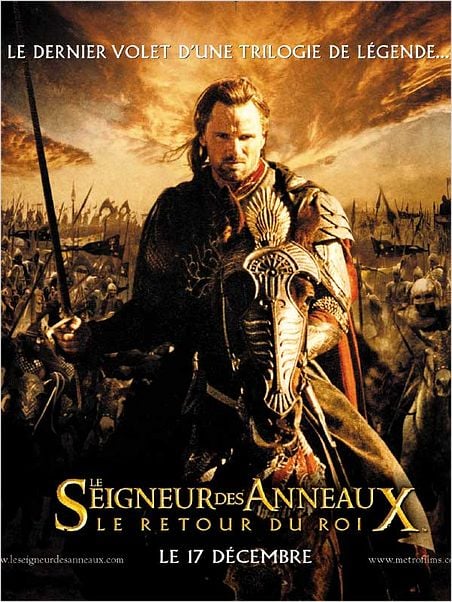 Le Seigneur des anneaux : le retour du roi : Affiche Peter Jackson, Viggo Mortensen