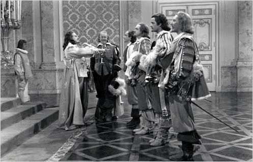 Les Trois mousquetaires : photo Frank Morgan, Gene Kelly, George Sidney, Gig Young, Robert Coote