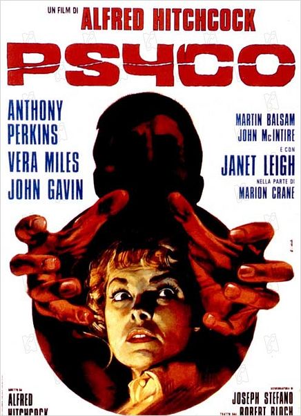 Psychose : photo Alfred Hitchcock, Anthony Perkins