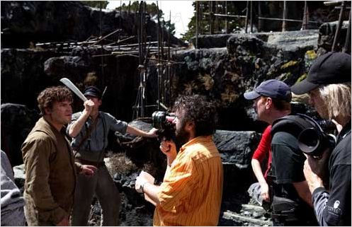 King Kong : photo Jack Black, Peter Jackson