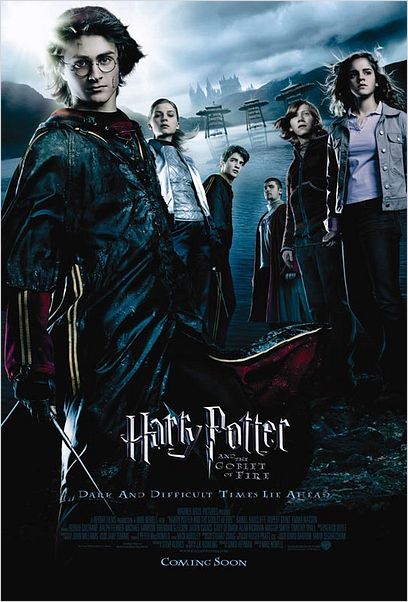 Harry Potter et la Coupe de Feu : Affiche Clémence Poésy, Daniel Radcliffe, Emma Watson, Mike Newell, Robert Pattinson