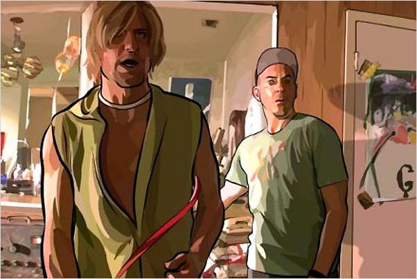 A Scanner Darkly : Photo Richard Linklater, Robert Downey Jr., Woody Harrelson