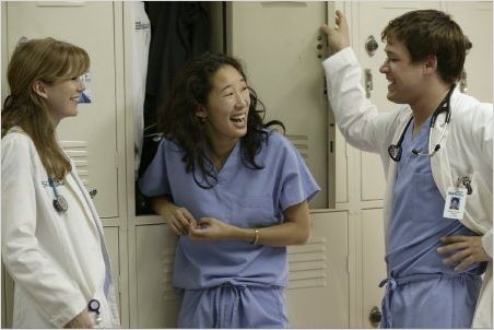 Grey's Anatomy : photo Ellen Pompeo, Sandra Oh, T.R. Knight