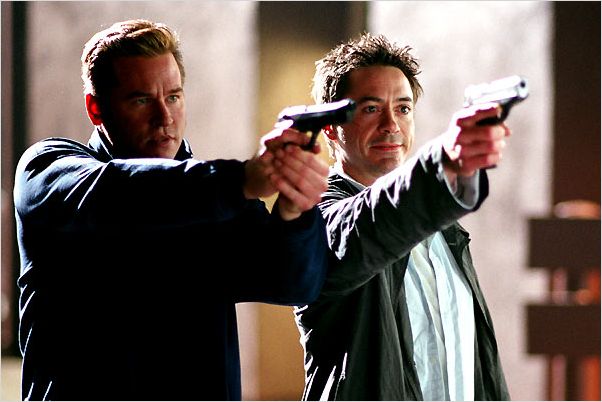 Kiss kiss, bang bang : Photo Robert Downey Jr., Shane Black, Val Kilmer