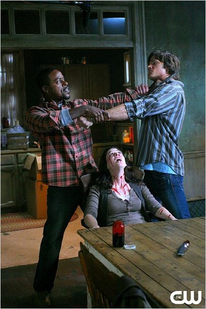 Supernatural : photo Amber Benson, Jared Padalecki, Sterling K. Brown