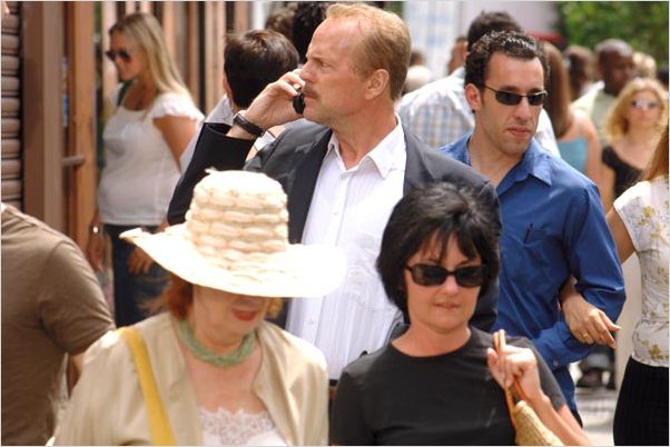 16 Blocs : photo Bruce Willis, Richard Donner