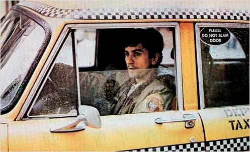 Taxi Driver : photo Martin Scorsese, Robert De Niro