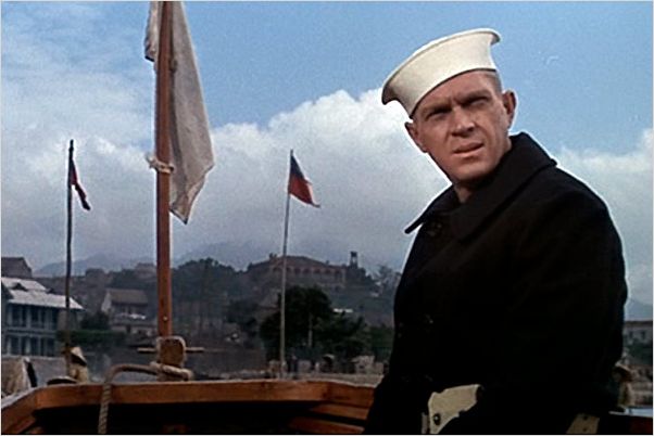 La Canonnière du Yang-Tse : photo Robert Wise, Steve McQueen