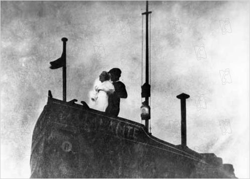 L'Atalante : photo Dita Parlo, Jean Dasté, Jean Vigo