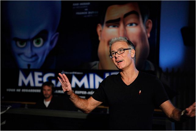 Megamind : photo Franck Dubosc, Tom McGrath