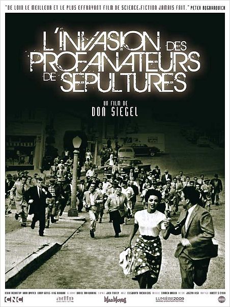 L'Invasion des profanateurs de sépultures : affiche Don Siegel