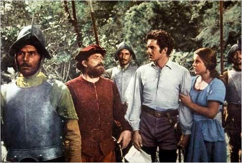Capitaine de Castille : photo Henry King, Jean Peters, Tyrone Power