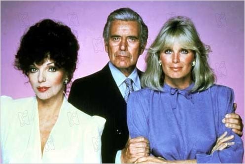 Dynastie : photo Joan Collins, John Forsythe, Linda Evans