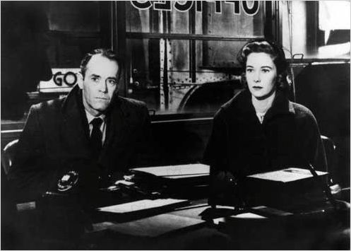 Le Faux Coupable : photo Alfred Hitchcock, Henry Fonda, Vera Miles