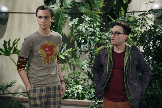 The Big Bang Theory : photo Jim Parsons, Johnny Galecki