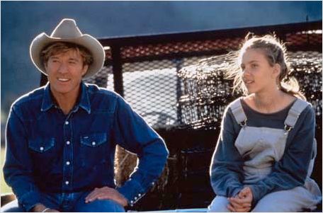 L'Homme qui murmurait à l'oreille des chevaux : photo Robert Redford, Scarlett Johansson