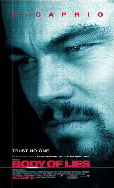 Mensonges d'Etat : Affiche Leonardo DiCaprio, Ridley Scott