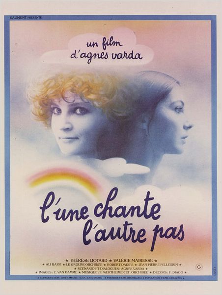 L'Une chante, l'autre pas : Affiche Agnès Varda