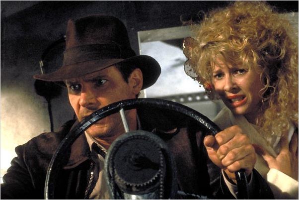 Indiana Jones et le Temple maudit : Photo Harrison Ford, Kate Capshaw, Steven Spielberg