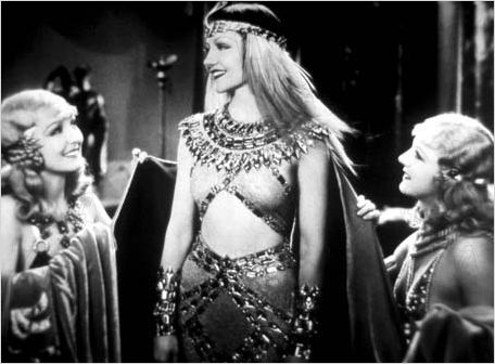 Cléopâtre : photo Cecil B. DeMille, Claudette Colbert