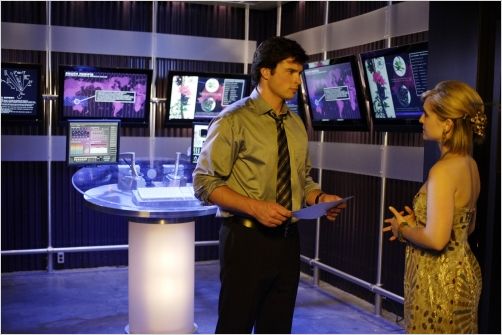 Smallville : photo Allison Mack, Tom Welling