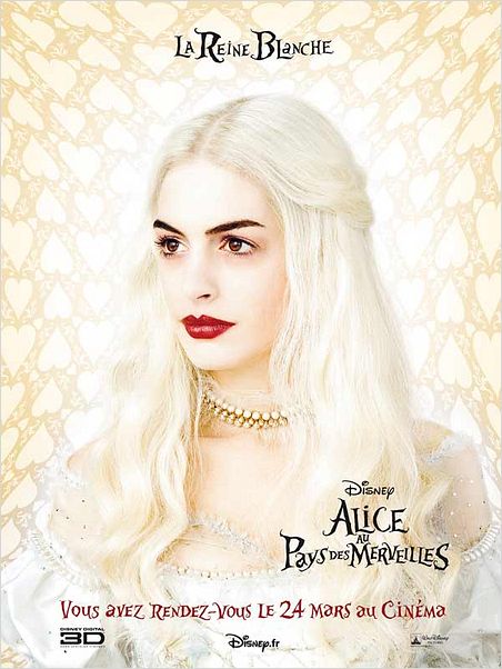 Alice au Pays des Merveilles : affiche Tim Burton