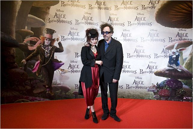 Alice au Pays des Merveilles : photo Helena Bonham Carter, Tim Burton