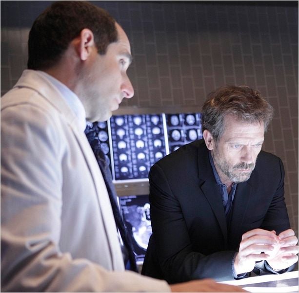 Dr House : photo Hugh Laurie, Peter Jacobson