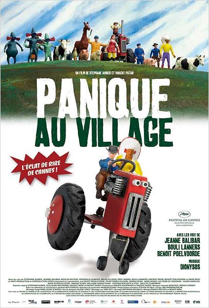 Panique au village : affiche Stéphane Aubier, Vincent Patar