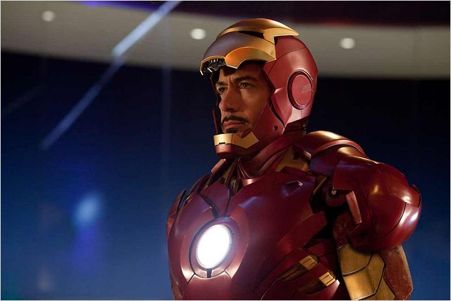 Iron Man 2 : Photo Jon Favreau, Robert Downey Jr.