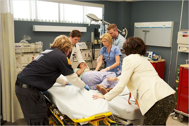 Nurse Jackie : photo Edie Falco, Peter Facinelli, Stephen Wallem