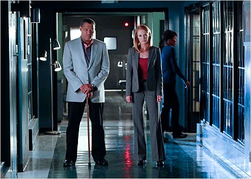 Les Experts : photo Laurence Fishburne, Marg Helgenberger