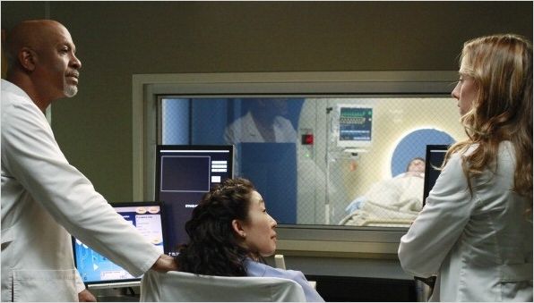 Grey's Anatomy : photo James Pickens Jr., Kim Raver, Sandra Oh