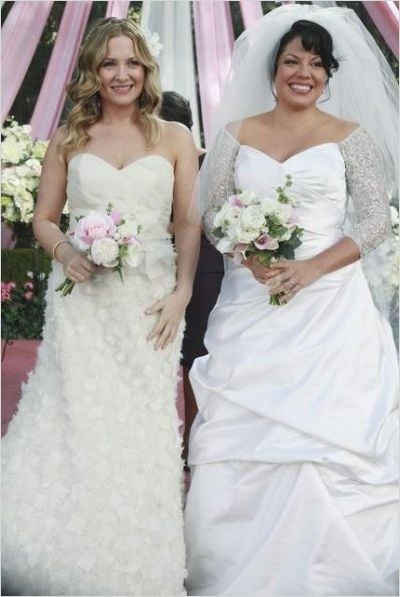 Grey's Anatomy : photo Jessica Capshaw, Sara Ramirez