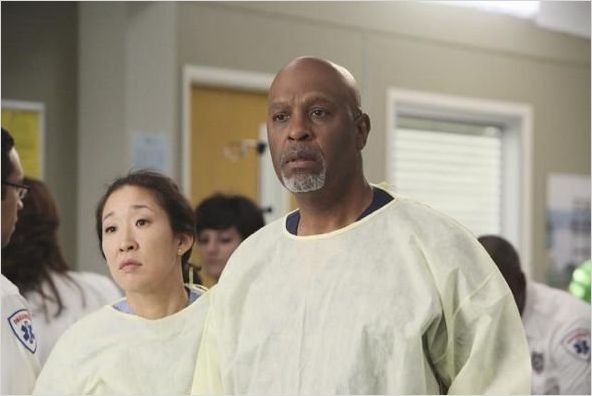 Grey's Anatomy : photo James Pickens Jr., Sandra Oh