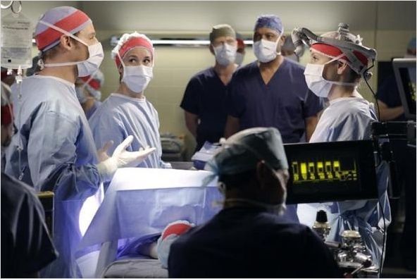 Grey's Anatomy : photo James Pickens Jr., Jessica Capshaw, Justin Chambers, Kevin McKidd