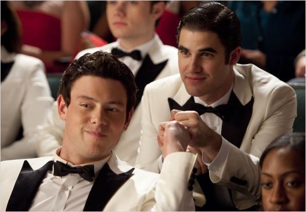 Photo Chris Colfer, Cory Monteith, Darren Criss