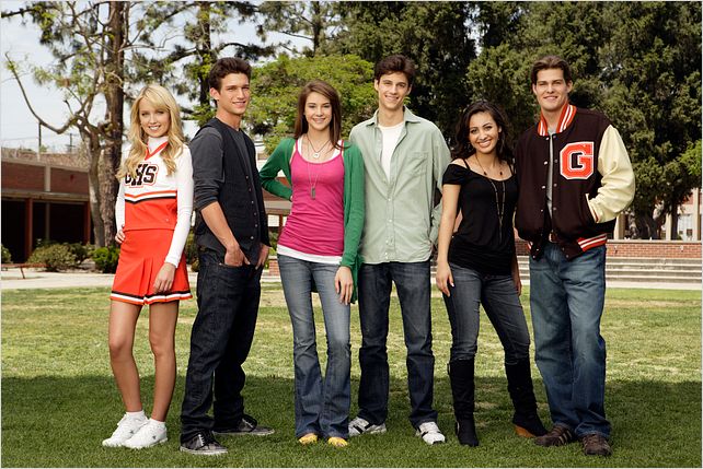 La Vie secrète d'une ado ordinaire : photo Daren Kagasoff, Francia Raisa, Greg Finley, Ken Baumann, Megan Park