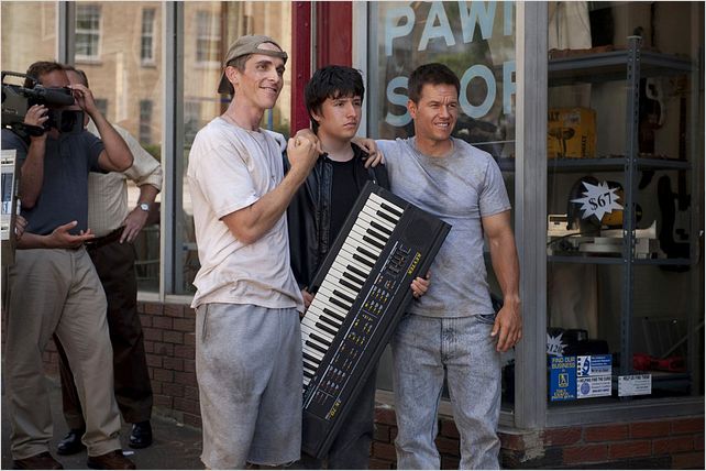 Fighter : photo Christian Bale, David O. Russell, Mark Wahlberg