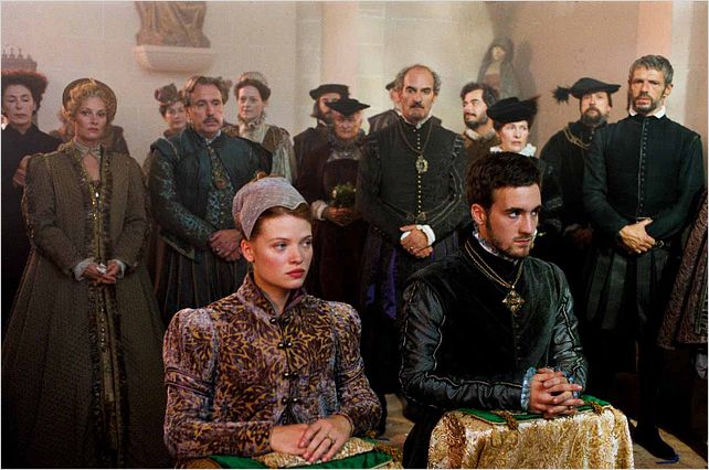 La Princesse de Montpensier : photo Bertrand Tavernier, Florence Thomassin, Grégoire Leprince-Ringuet, Lambert Wilson, Mélanie Thierry