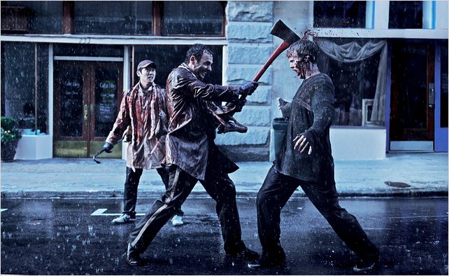 The Walking Dead : Photo Andrew Lincoln, Steven Yeun
