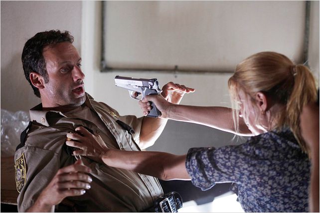 The Walking Dead : Photo Andrew Lincoln, Laurie Holden